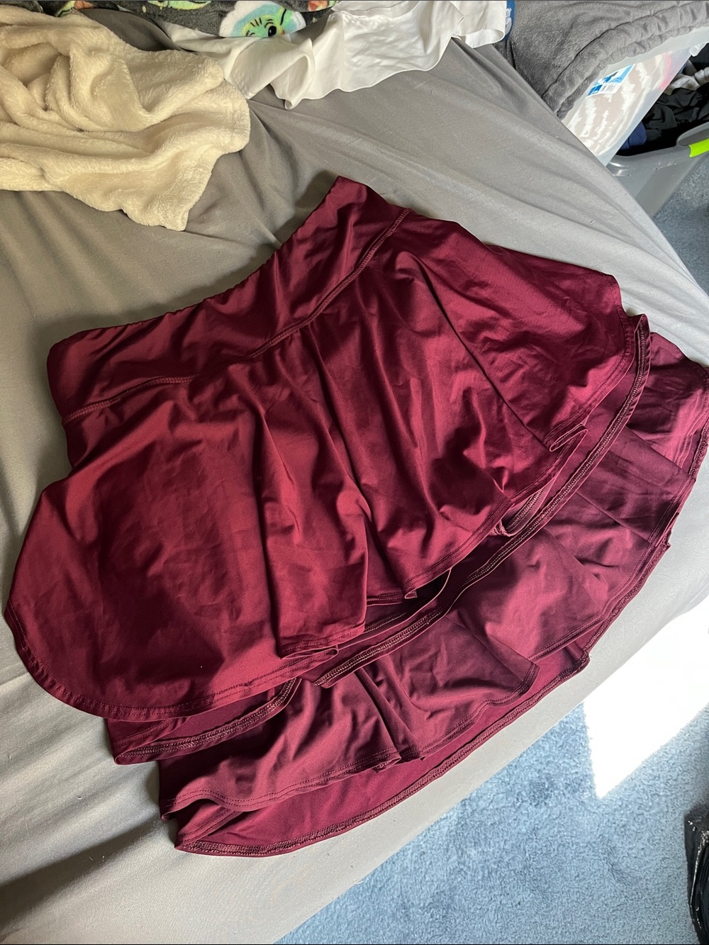 2 Holloway Women's Circle Skater Skirt - Wine